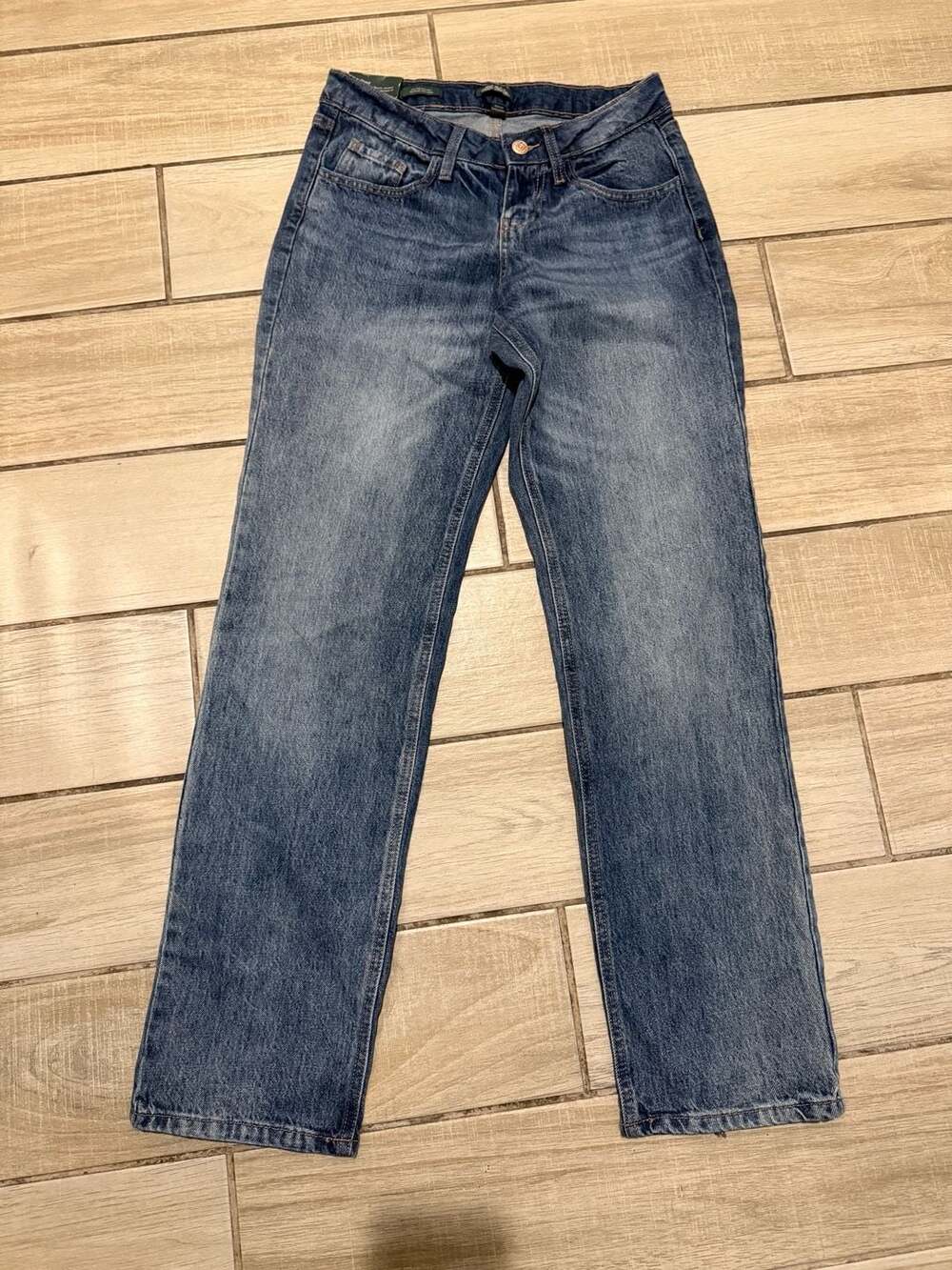 Wild Fable Mid-Rise Straight EasyRigid Denim Jeans